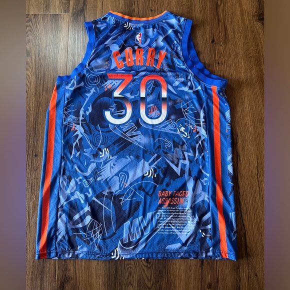 Golden State Warriors Steph Curry All Decade Jersey - Picture 5 of 5